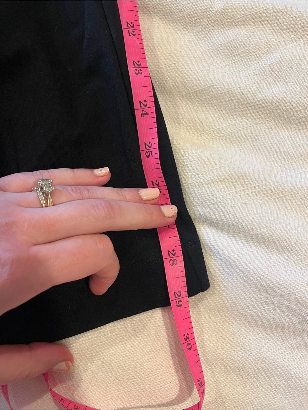 Quince Wide-Leg Black Dress Pants - Women's **FLAW** - Picture 3 of 3